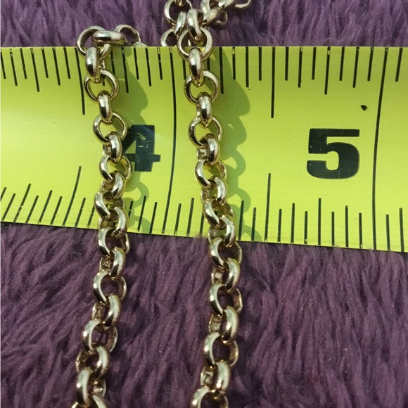 Rare Marc by Marc Jacobs Gold Toned & Red Enameled Necklace - Picture 15 of 16